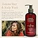 Thinning Hair Volumizing Shampoo Scalp Wash, Made in Italy, All Natural Cruelty Free Hair Care for Women & Men, Sweet Orange, Ylang Ylang, Olive Leaf Extract, 251ml/8.5floz, VOLUME