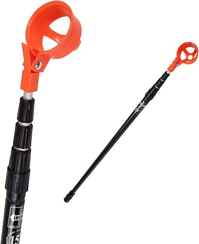 Vista 5 de JP Lann - buscador de pelotas de golf Taza de presión naranja