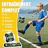 hykoiuu Football Kick Entraîneur Solo Entraînement Pratique de Contrôle Football Accessoire Améliorer Le contrôle du Ballon, la Passe et Le tir pour Enfants Adultes #2