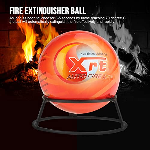 POSTEGE Fire Extinguisher Ball Dry Powder Auto Fire Extinguisher Fire Alarm Home Essentials for The Home, Kitchen, Car, Caravan, Camping ABC Type Fire Automatically Spray Dry Powder in Case of Fire