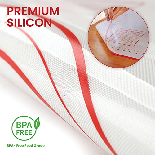 image for Generic Silicone Baking Mat, Large Premium Kitchen Mat with Measuremen