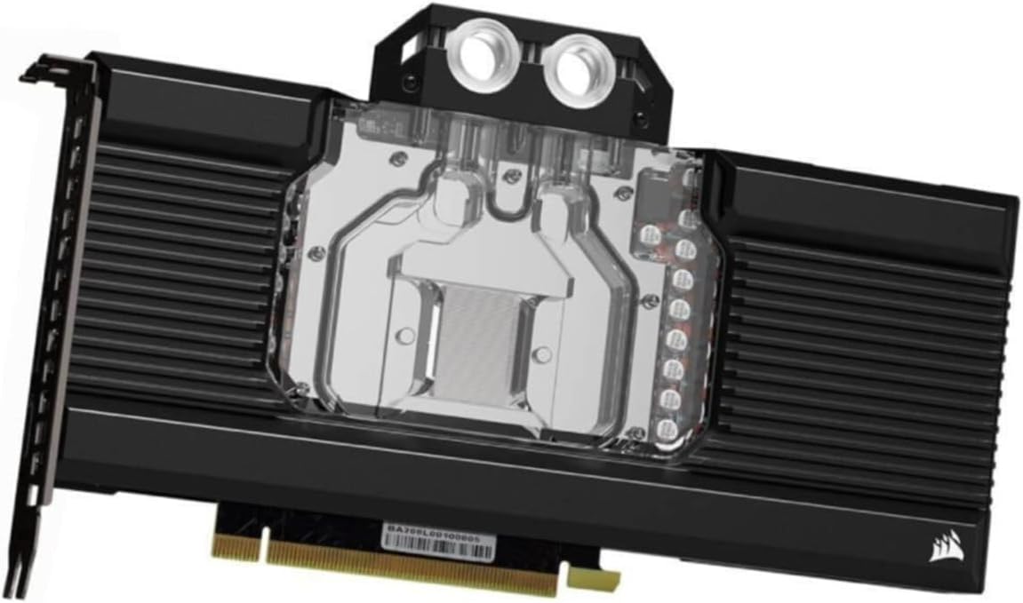 CORSAIR Hydro X Series XG7 RGB 3090, 3080 Ti, 3080 Reference GPU Water Block - For NVIDIA Geforce 30-SERIES Reference Graphics Cards - Black