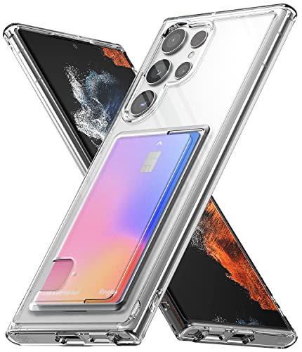Ringke Fusion Card Compatible con Funda Samsung Galaxy S22 Ultra 5G (2022) Carcasa con Soporte para...