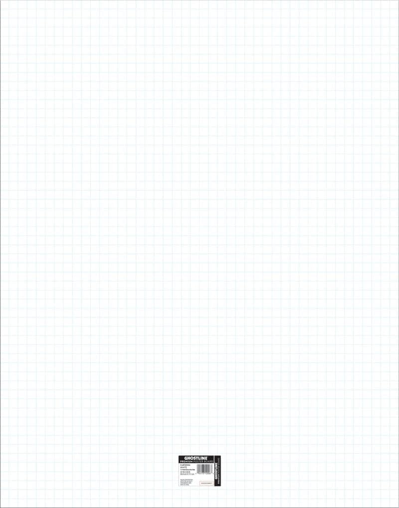 GHOSTLINE Poster Board WHT 22 X 28 25 Sheets