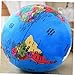 Bontannd Giocattoli di Peluche Globo Peluche Peluche Peluche Soft Soft English Globo Terrestre Globo Giocattoli per Bambini Formazione E Giocattolo di Apprendimento