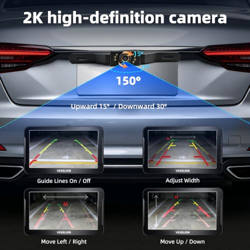2K Backup Camera with 7