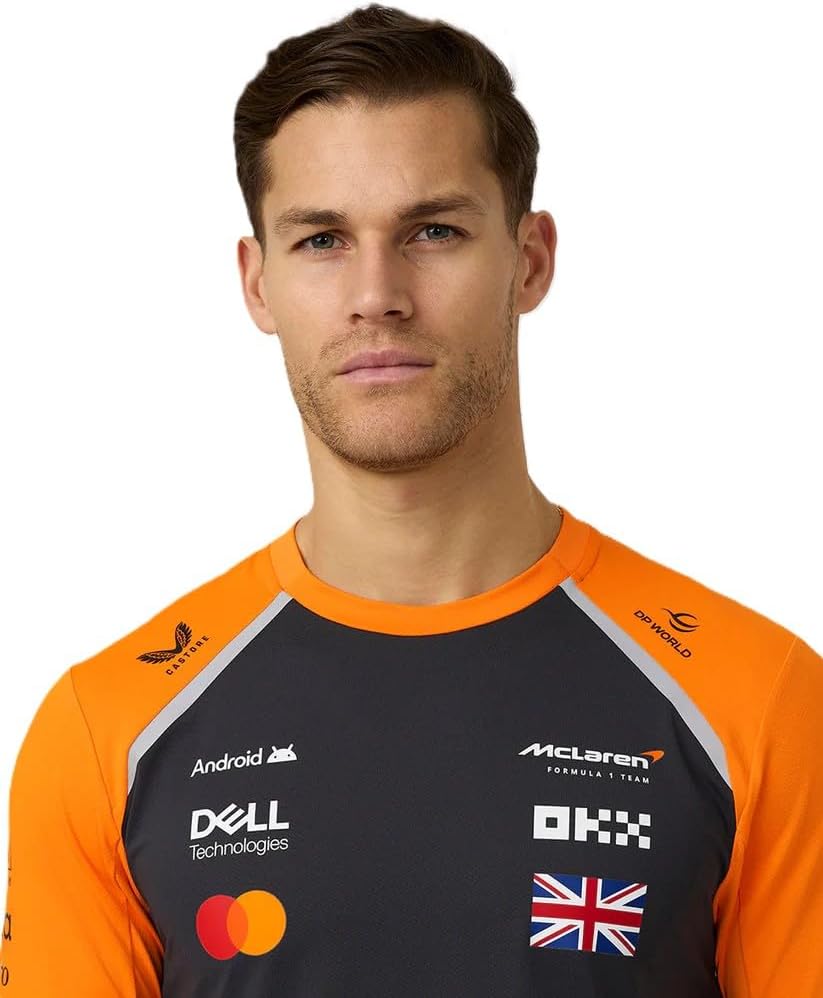 Castore McLaren F1 2025 Men's Lando Norris Team T-Shirt - Image 3