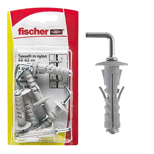 Fischer Wall Plugs aqd001650Blister 6PZ