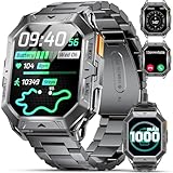 💓 Fitness Tracker Smartwatch mit Herzfrequenz & Schrittzähler 💓 Diese Fitness-Smartwatch überwacht kontinuierlich Ihre Herzfrequenz, Ihren Blutdruck und den Sauerstoffgehalt im Blut. Gleichzeitig verfolgt sie Ihre Schritte, den Kalorienverbrauch und die zurückgelegte Distanz. Durch detaillierte Trainingsanalysen und Echtzeit-Gesundheitsinformationen hilft sie Ihnen, Ihre Fitnessziele zu erreichen und Ihr allgemeines Wohlbefinden zu verbessern.