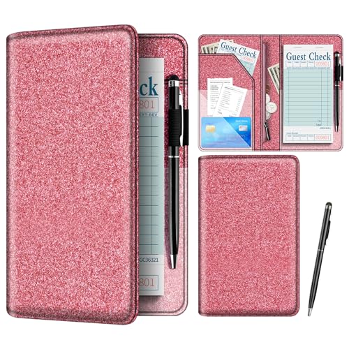 Carnet de serveuse mignon avec poche pour argent durant le service