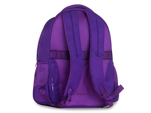 Kit Mochilas Costas Rebecca Bonbon com Lancheira e Estojo Box Bordado 2025 (ROXO)
