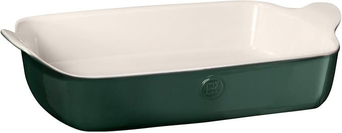 Emile Henry 13" x 9" Large Rectangular Baker - Modern Classics Collection |Evergreen