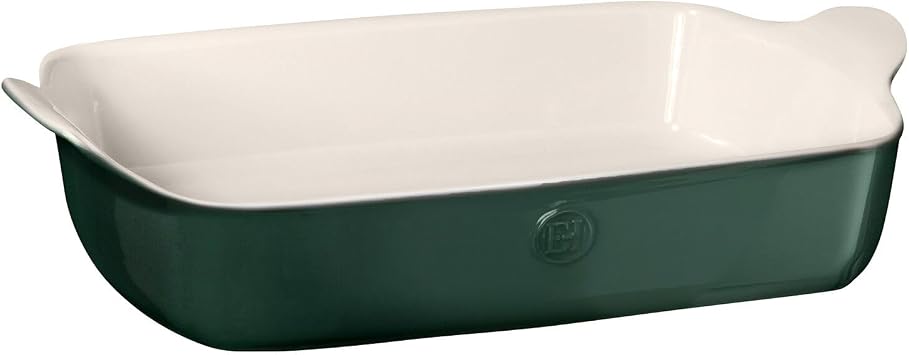 Emile Henry 13" x 9" Large Rectangular Baker - Modern Classics Collection |Evergreen