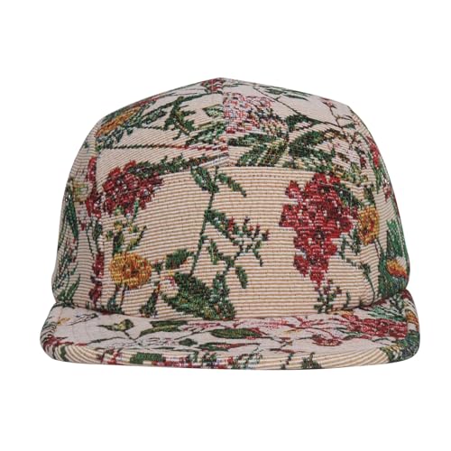 Image of 5 Panel Camper Hat | Multi-Color Unique Designs | Caps for Men & Women | Large or X-Large
