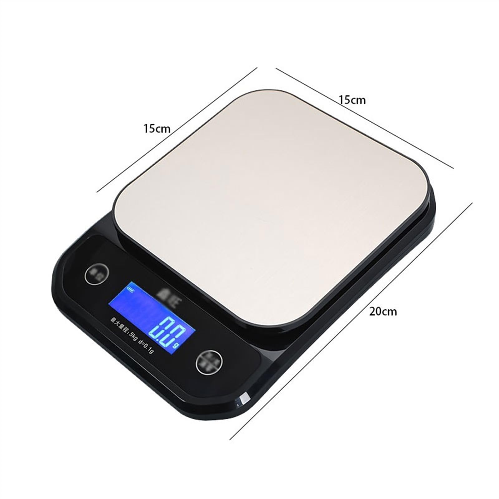 Balance Cuisine Balances électroniques étanches for usage domestique, 0.1g, haute précision, petits grammes, balance de cuisine, cuisson, Rechargeable