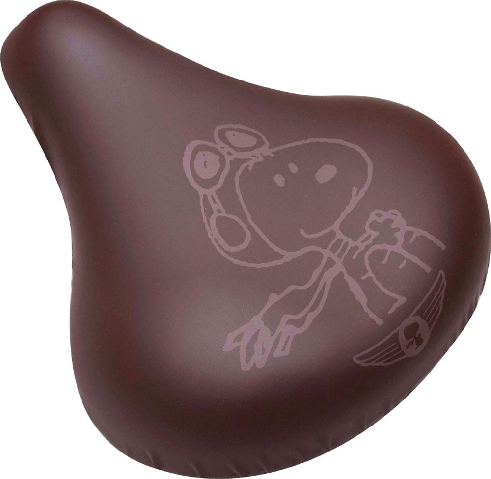 エール (Aile) サドルカバー のびーるチャリCAP BIG スヌーピー フ…