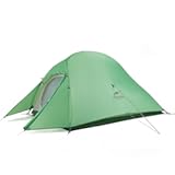 Cloud-Up 2 Person Tent Lightweight Backpacking Tent with Footprint - Free Standing Ultralight Camping Hiking Backpack Tents Two Person Tent
