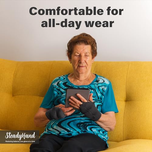 Image of Weighted Gloves for Tremors, Wrist Weights for Hand Tremors and Parkinsons Patients, Steady Hand Adjustable Weighted Gloves (Patent Pending)