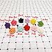 11 Colors Cute Sweet Romantic Sweet Little Rose Flower Anti Dust Plug 3.5mm Smart Phone Dust Stopper Headphone Jack Earphone Cap Dustproof Plug Charm iPhones, samsung, blackberry series (11PCS with 11 Colors)