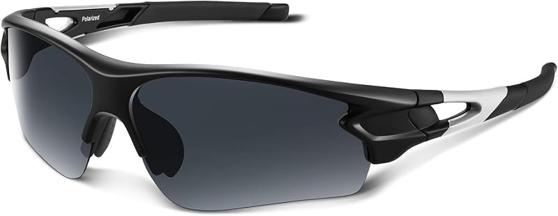 BEACOOL lentes de sol zapatillas polarizadas para hombres y mujeres corriendo béisbol Golf ciclismo pesca conducción Tac lentes de sol UV400