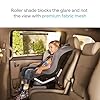 Munchkin Brica Sun Safety Car Window Shade with Heat Alert, Helps Block UVA/UVB Rays, 2 Pack, Black #1