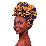 FANS FACE Traditional African Headwrap Headtie Nigerian Scarf Headwear Lots Colors Available