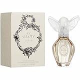 The perfume is available in a feminine flacon crowned with an angel-shaped stopper.