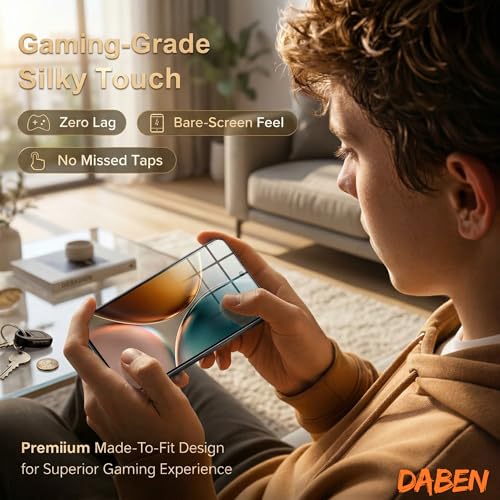 Image of DABEN (2 Pack) Align-X for Samsung Galaxy S26 Ultra Screen Protector - Military-Grade Protection, 10H+ Tempered Glass, Auto-Alignment Tray, Case Friendly