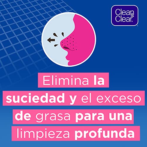 Clean & Clear Exfoliante facial diario anti puntos negros e impurezas, suave gel exfoliante facial para el cuidado del rostro, limpiador facial en crema, 1 x 150 ml - imagen 4