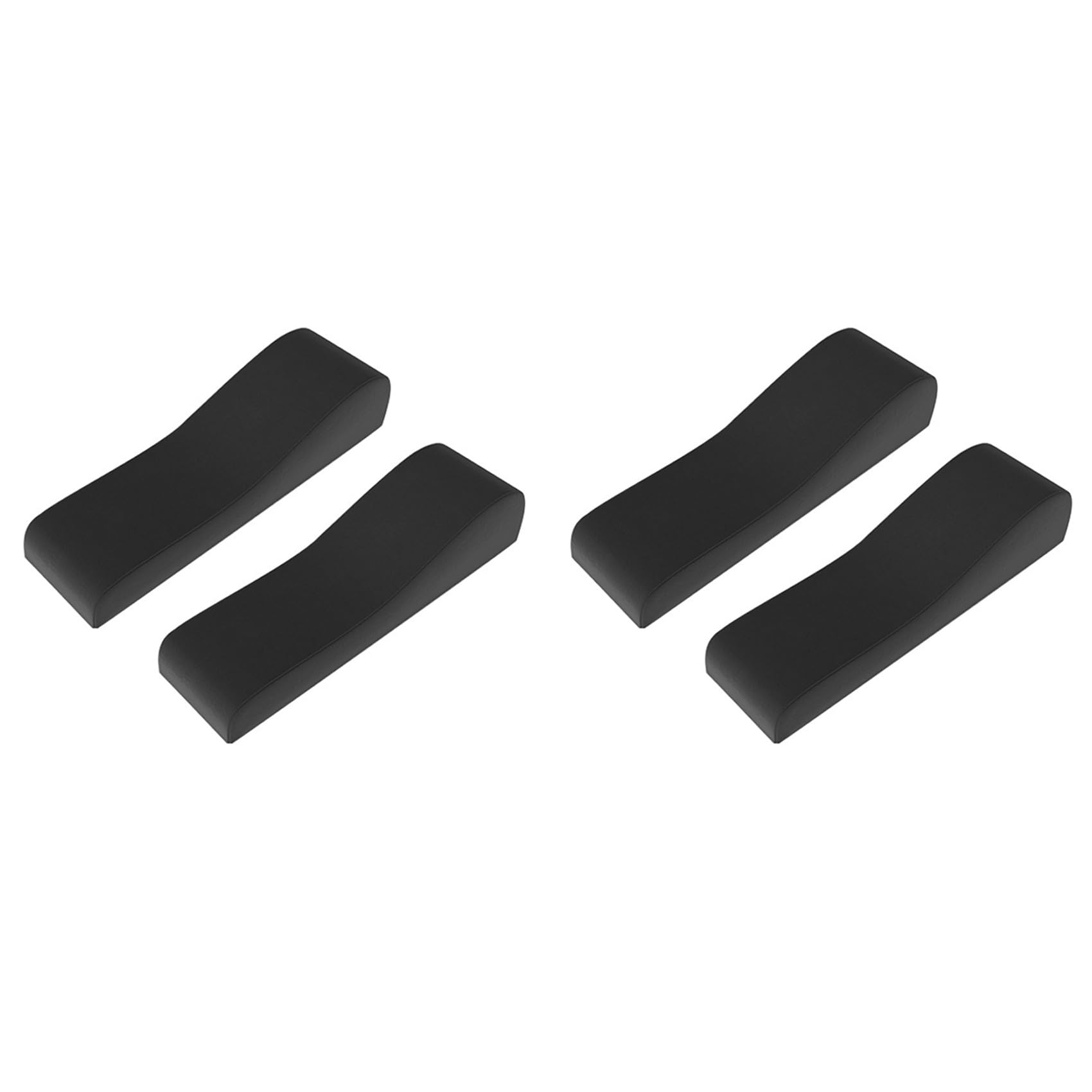 Hndhbfgrt Chair Ergonomic Armrest Cushions Pressure Relief with Memory Foam Armrest Pads 4-Piece Set of Chair