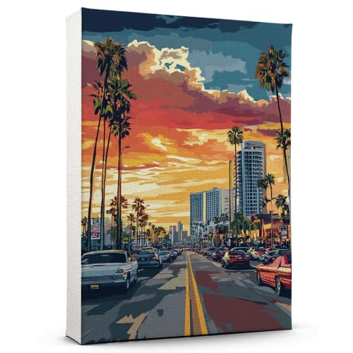 Long Beach Poster Print, California Poster Wall Art, Long Beach Decor Travel Poster, California Travel Gift, Housewarming Gift - 99AZ788