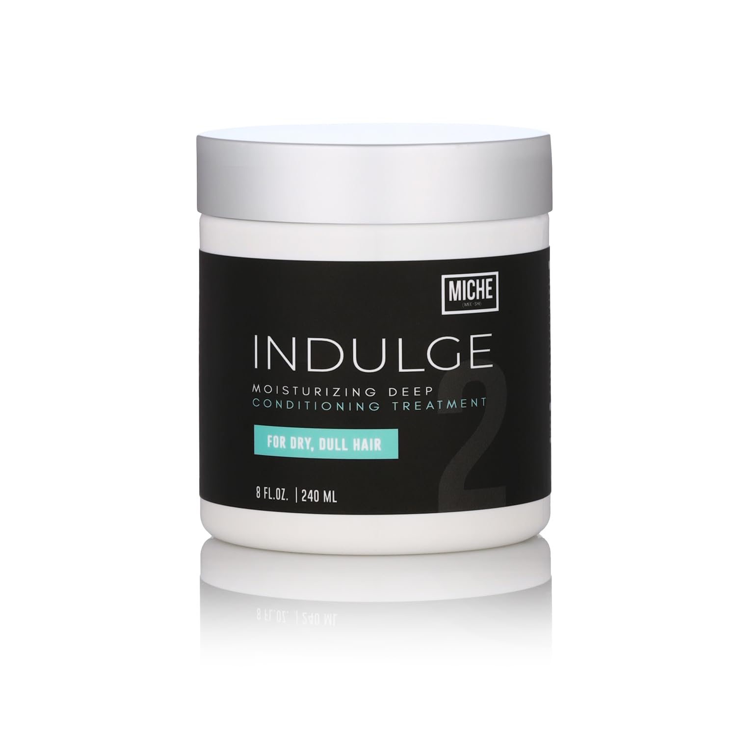 Miche Indulge Hair Conditioner 8oz Deep Conditioner for Curly Hair Treatment for Dry, kinky and curly Damaged & Color Treated Hair Repair, Nourish & Hydrate with Hair Mask 8oz[Amazon-developed Certification] Compact by Design