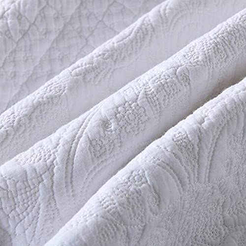 Couvre-lit matelassé anti-chaleur en coton doux pour l'été