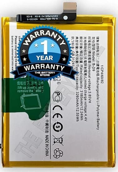 Image of THE BATTERY STORE Original B-D9 Battery for Vivo V9 / V9 Youth / Y85 /V9 6GB /1851 / Z1 /VI801A0 / 1723 Battery with 1 Year Warranty**** (PPP80)