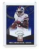 2014 Panini Elite Blue #32 Odell Beckham Jr Authentic Autograph Signature Rookie RARE - Mint Ships in a Brand New Holder