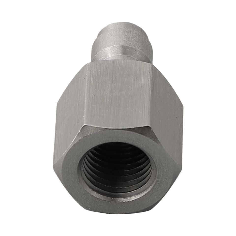 mainlly PCP 12g Refillable CO2 Cartridge with 8mm Male Quick Disconnect Plug