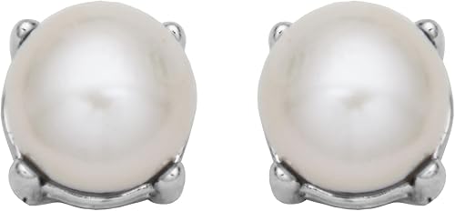 Miniatura 3 de Tienda Essentials Sterling Silver Genuine or Created Round Cut Birthstone Stud Earrings