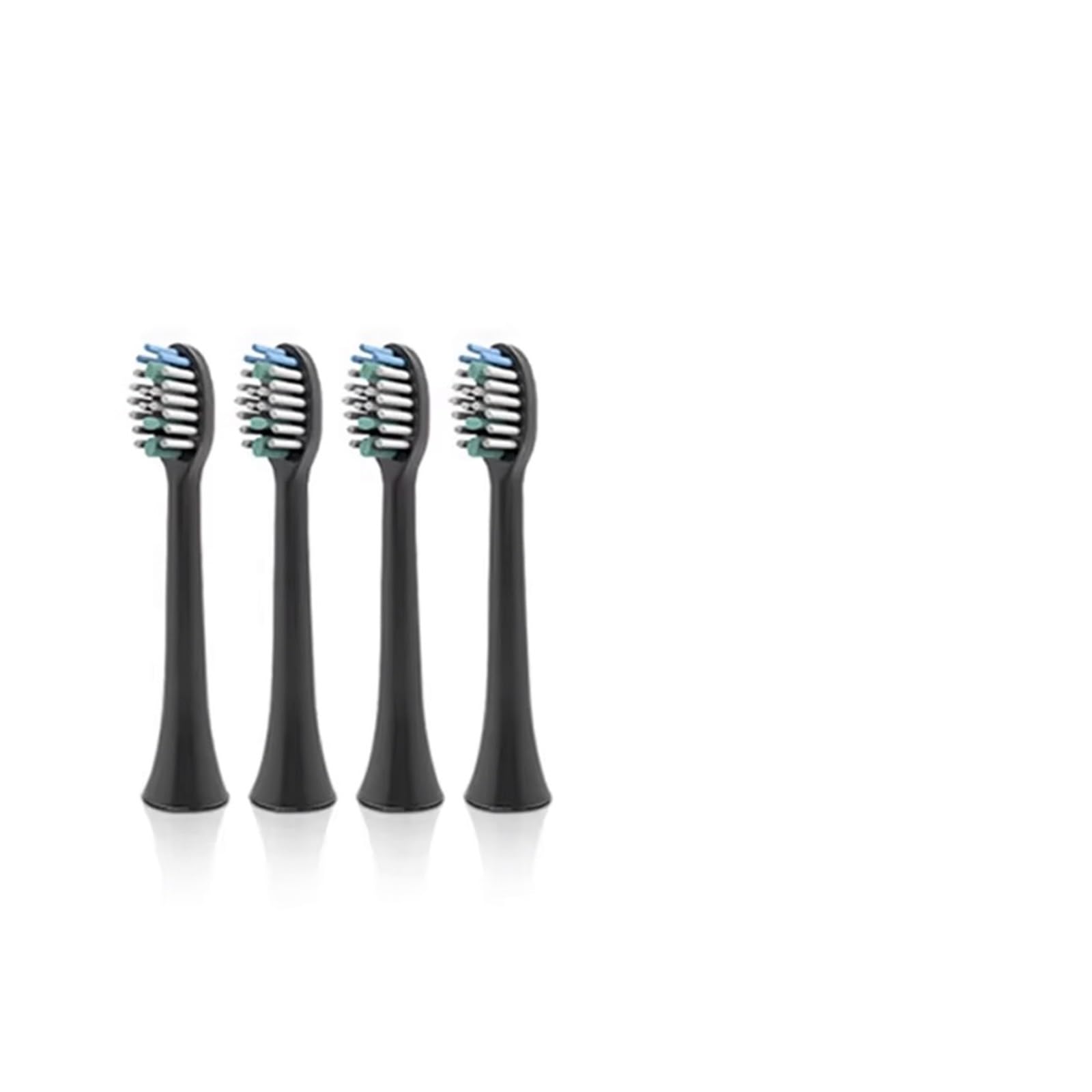 4 Cabezales De Cepillo, Compatible Con Sarmocare, S100 | Repuesto de cabezal para cepillo eléctrico para adultos(White-4)