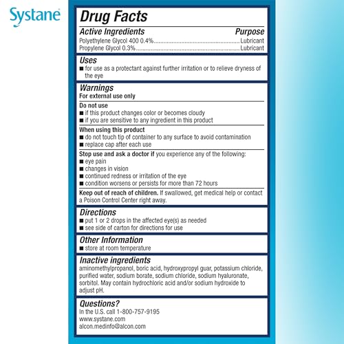 Systane Hydration Lubricating & Hydrating Eye Drops, 0.34 fl oz, Pack of 1 - image 4
