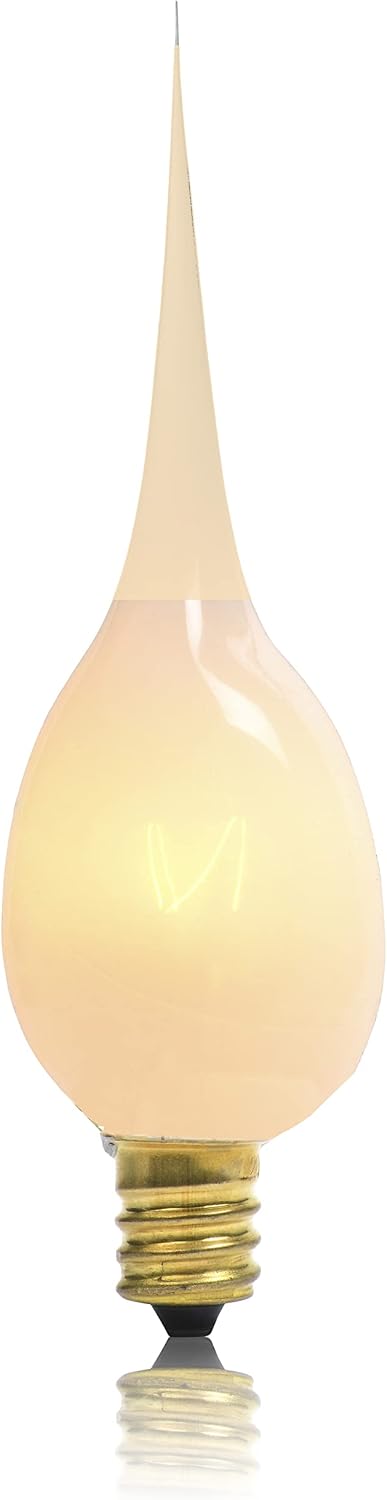 LightLady Studio, Candle Light Bulbs, Night Light Bulbs, Silicone Bulbs, 7 Watts, Pack of 6