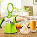 Produktbild Edelehu Gesunde Entsafter Obst Und Gemüse Hand-Manual Weizengras Entsafter Küche Oder Esszimmer Hand Crank Reamer Kinder Saft Maschine EIS Maschine