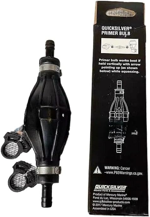 1-piece Mercruiser Quicksilver outboard primer bulb 8M0054313 manual pump