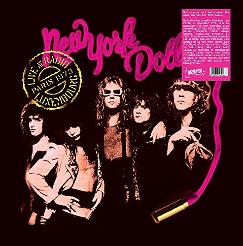 Album Art for Live At Radio Luxembourg Paris 1973 by New York Dolls