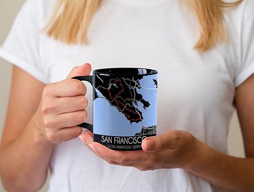 Miniatura 71 de TJ Originals Marine Corps Trail - Taza de café de cerámica de 11 onzas, regalos motivacionales para hombres, recuerdo de camino de maratón, regalo