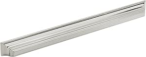Signature Hardware 954048-O-1258 Gilderoy 12-5/8 Inch Center to Center Cup Cabinet Pull - Polished Nickel