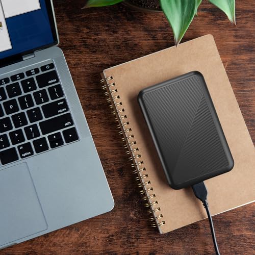 Amazon Basics 2.5" USB 3.0 HDD External Hard Drive Enclosure | Tool-Free Setup | Enhanced Grip, Non-Toxic ABS | Versatile Compatibility with... - Image 5