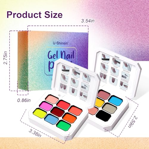 Set de Gel para Uñas Gradient Painting 18 Colores miniatura 7