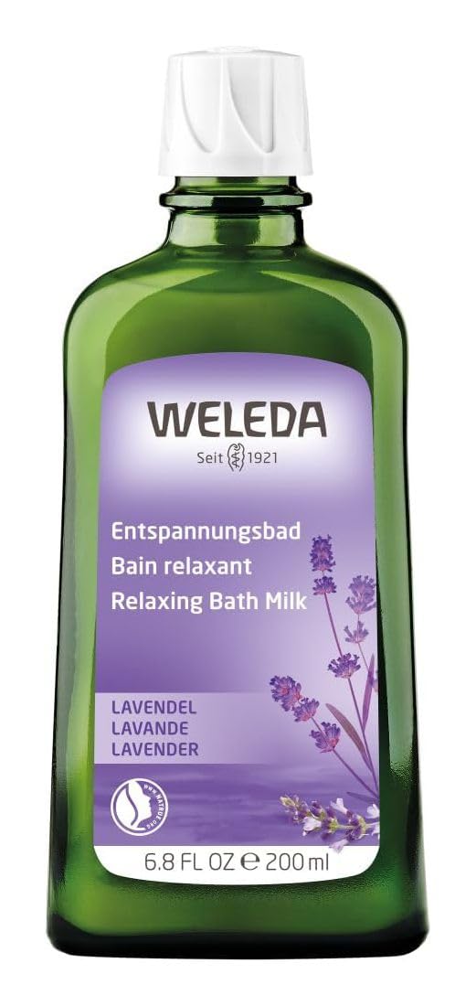 Weleda Lavendel Bademilch - 200ml - 6er-Packung