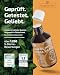 5-in-1 Barf Öl Hund [Made IN Germany, 100% NATÜRLICH & LABORGEPRÜFT] – Omega 3-6-9 Komplex mit Premium Lachsöl, Leinöl, Rapsöl & Borretschöl – Kaltgepresstes Futteröl (250ml)