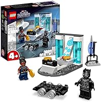 LEGO Marvel Shuri's Lab 76212 Building Kit; Black Panther Construction Toy for Fans of the Marvel Avengers and Imaginative Super-Hero Role Play; Birthday Gift for Kids Aged 4 and up